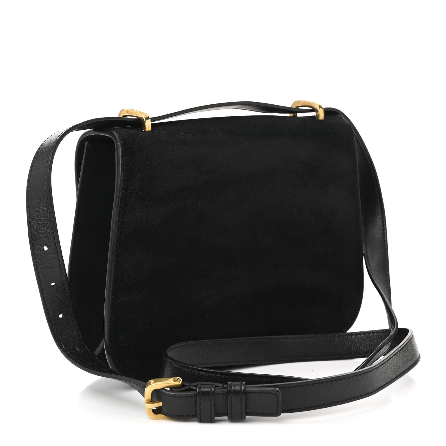 Saint Laurent Black Suede Bag