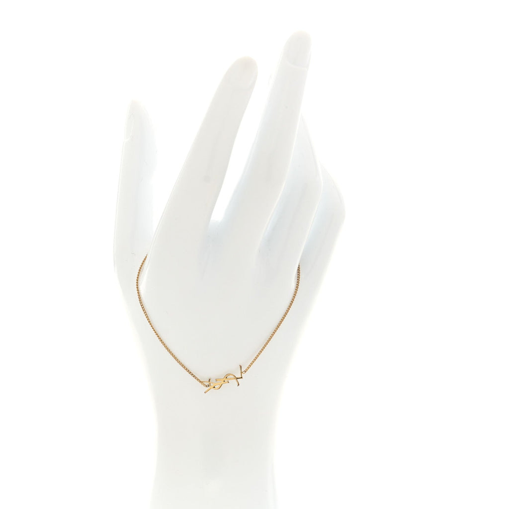 Saint Laurent Gold YSL Bracelet