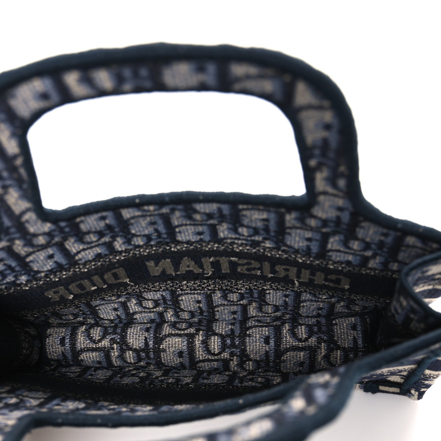 Dior Blue Oblique Mini Book Tote