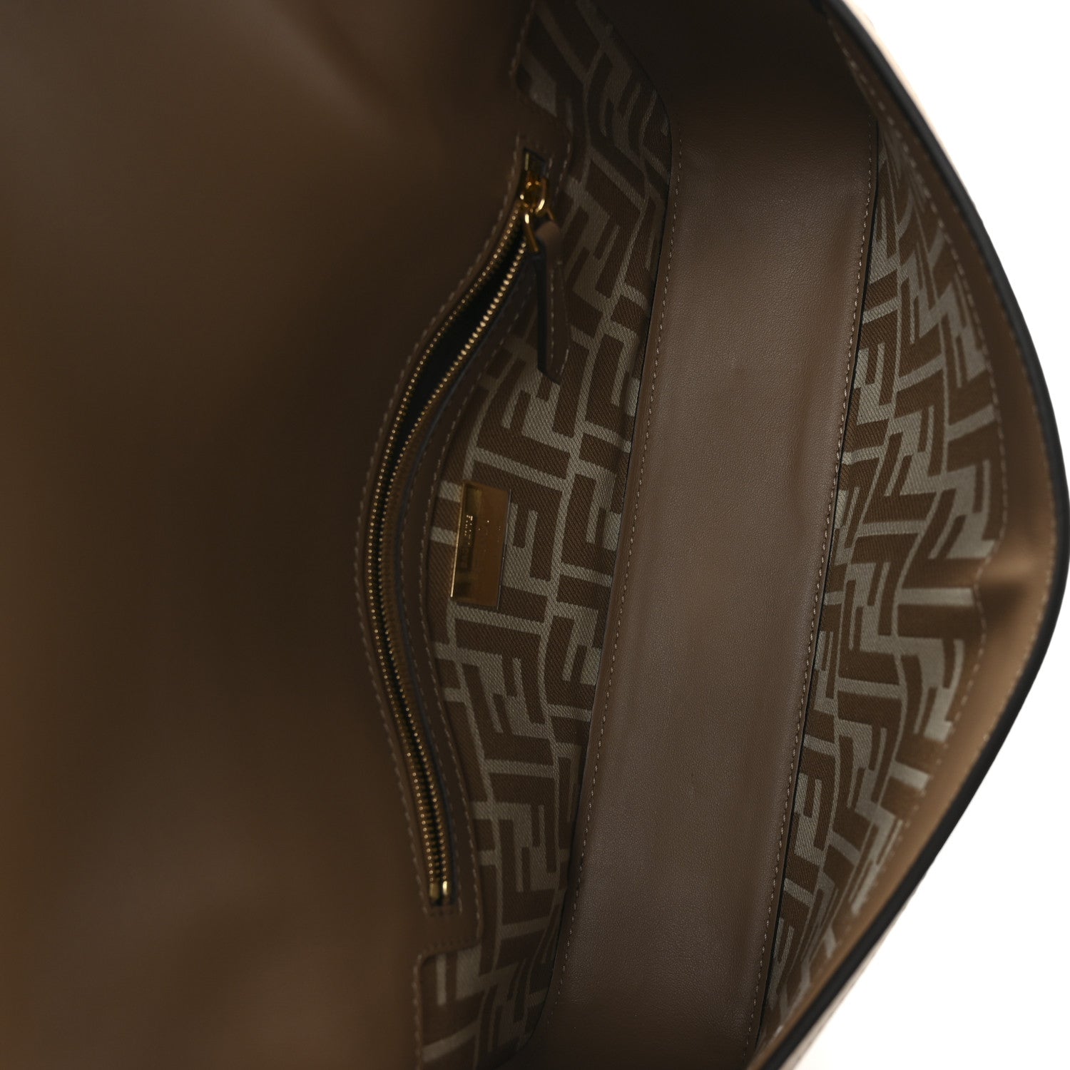 Fendi Pequin Striped Baguette Bag