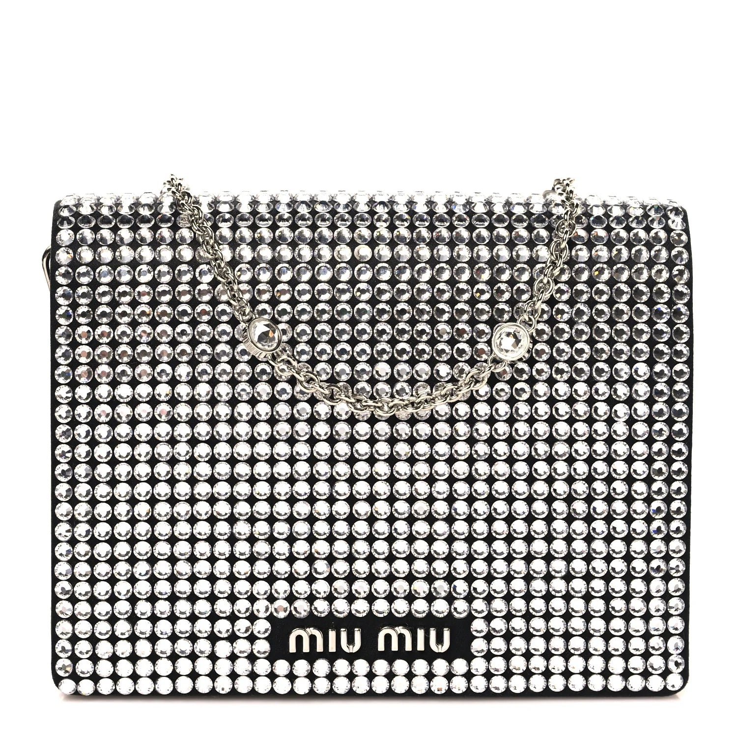 Miu Miu Crystal Embellished Bag