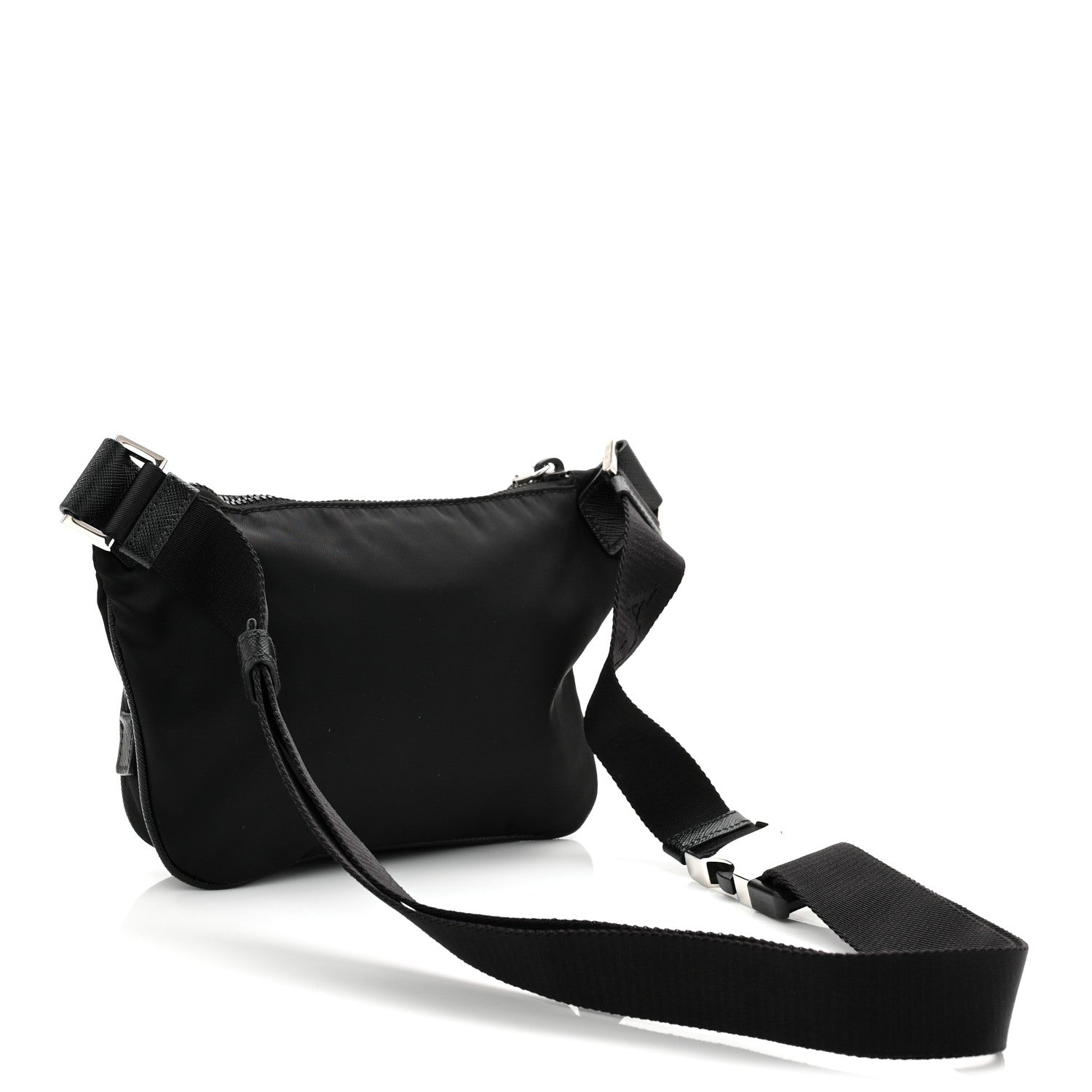 Prada Black Nylon Belt Bag
