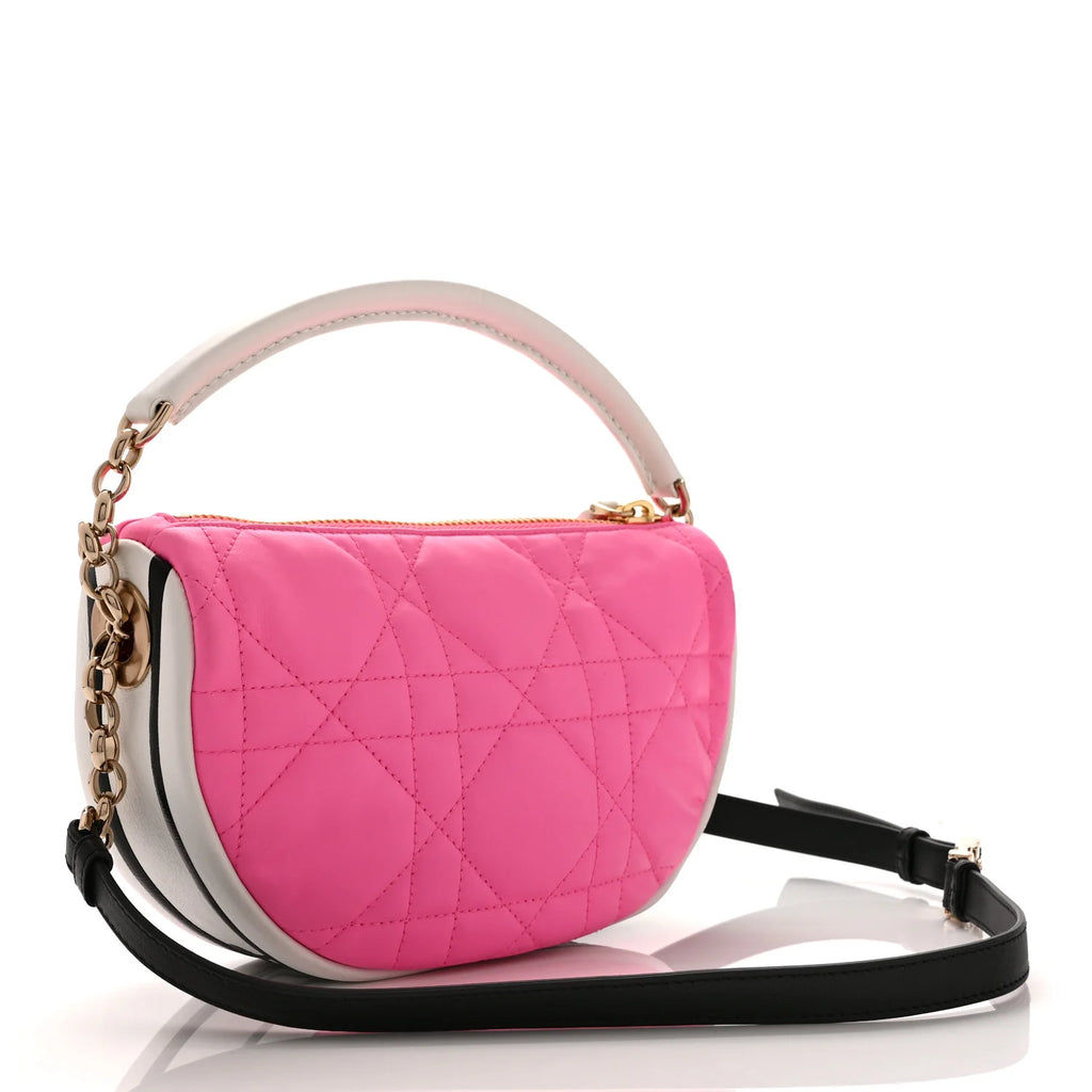 Dior Pink Cannage Vibe Bag