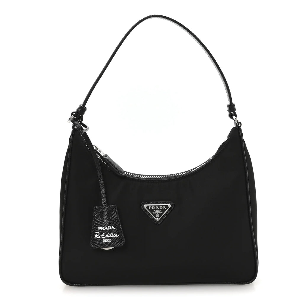 Prada Black Nylon Re-Edition Bag