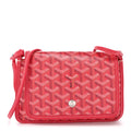 Goyard Red Goyardine Plumet Pouch