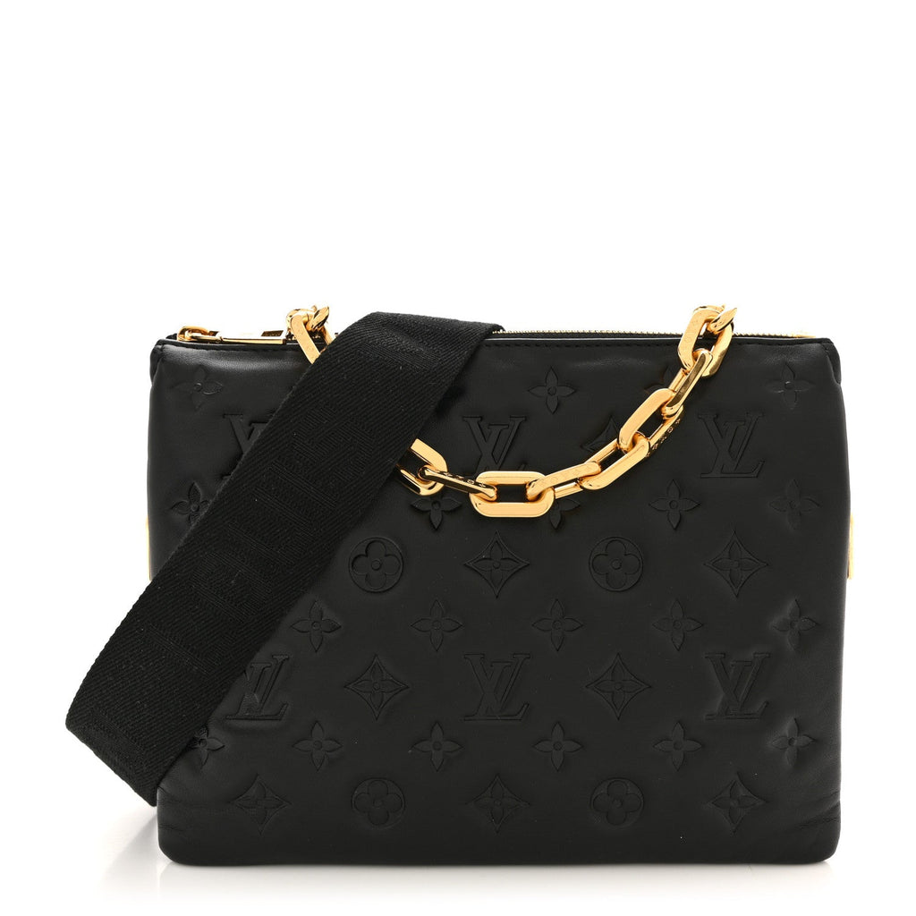 Louis Vuitton Black Coussin Bag