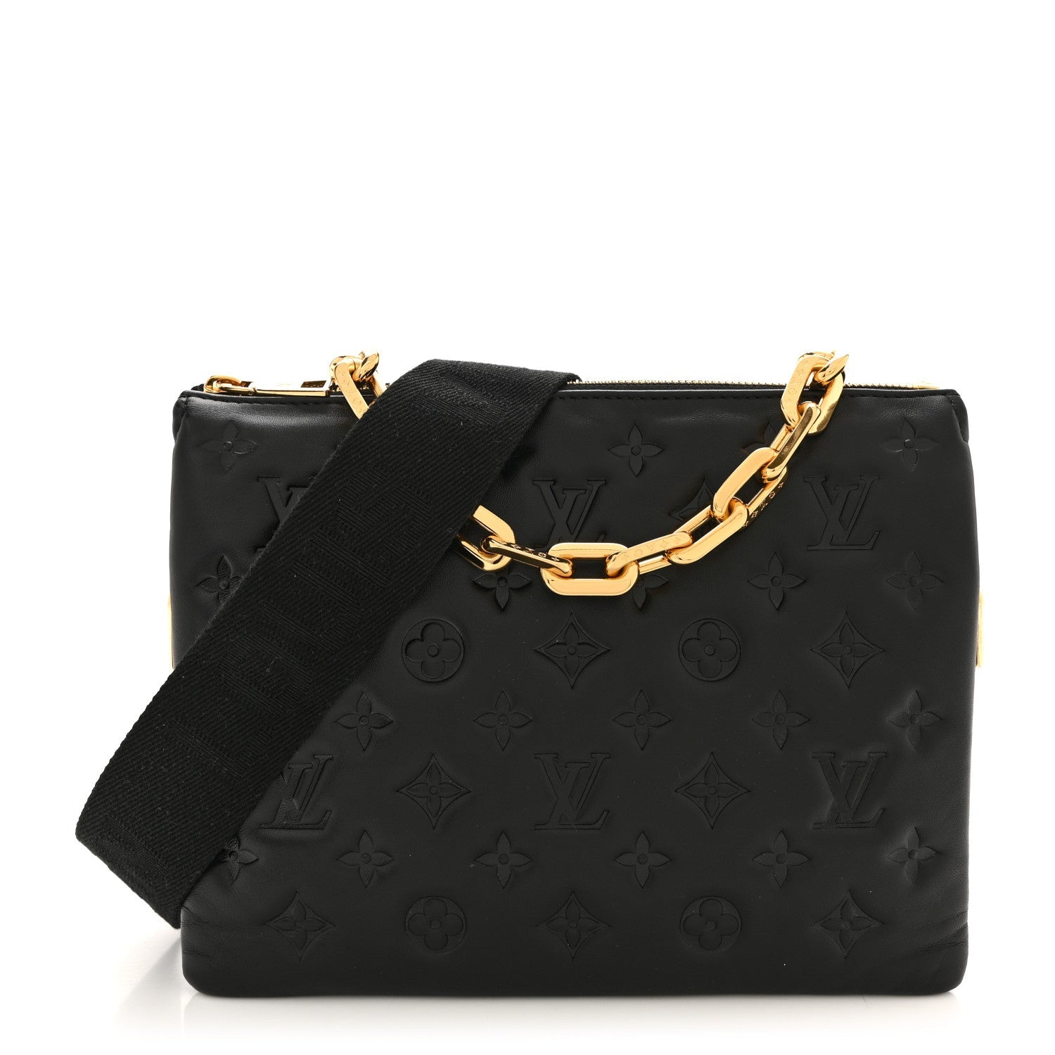 Louis Vuitton Black Coussin Bag