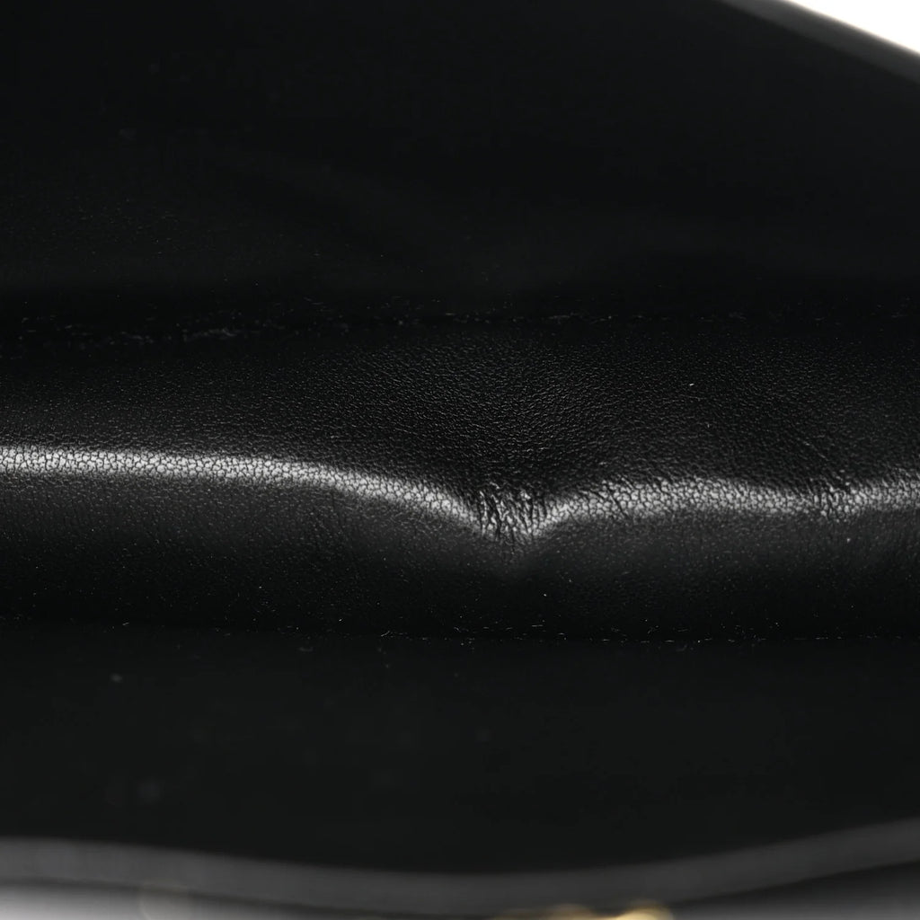 Dior Black Cannage Leather Pouch