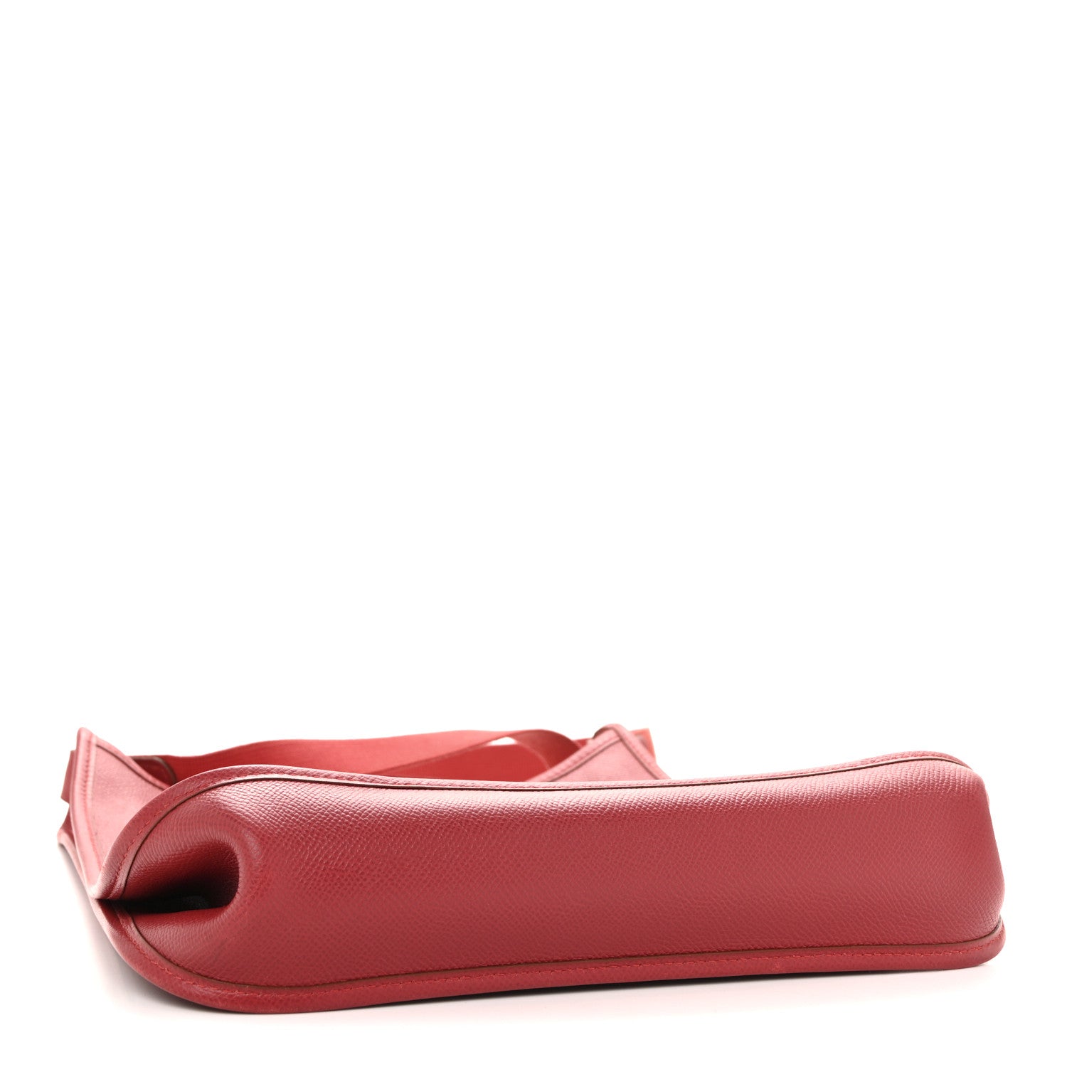 Hermes Red Grained Leather Vesly