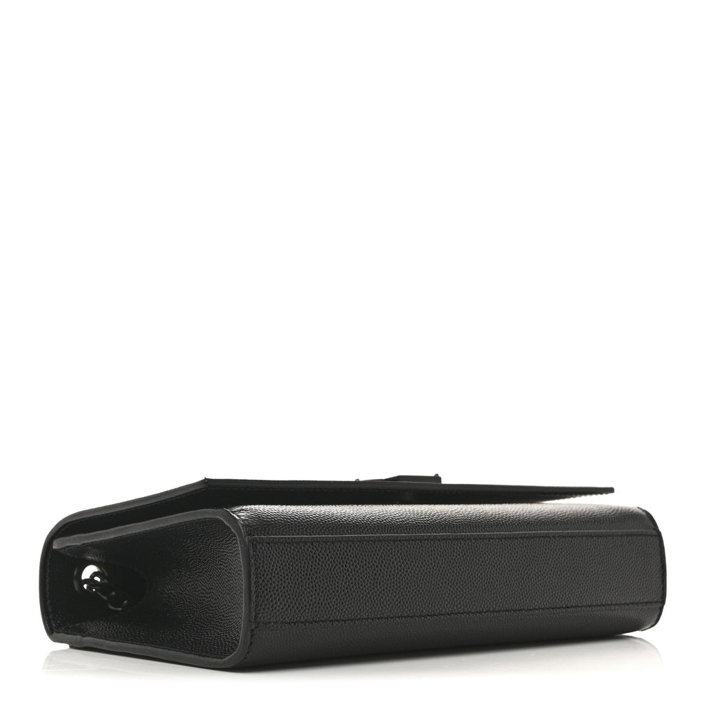 Saint Laurent Black Grained Bag