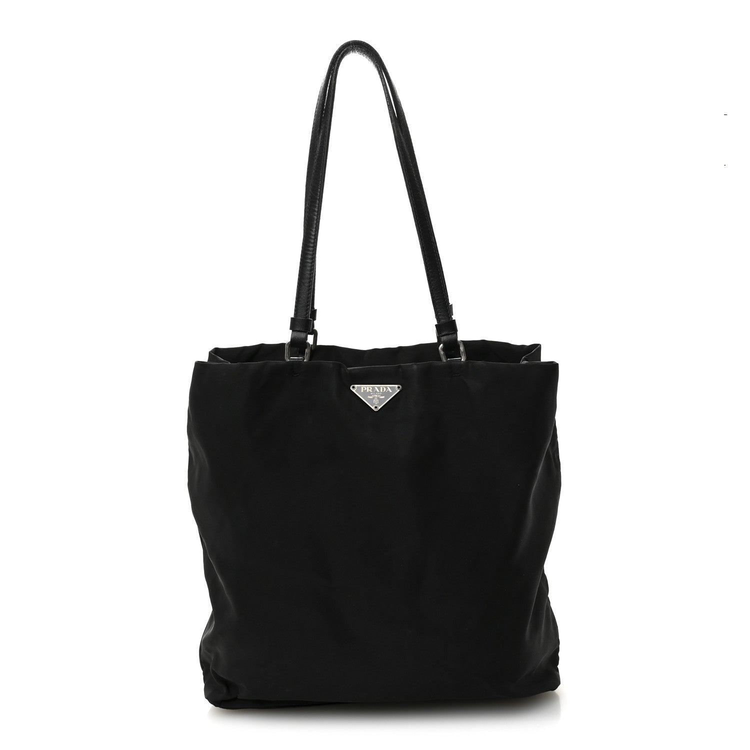 Prada Black Nylon Tote Bag