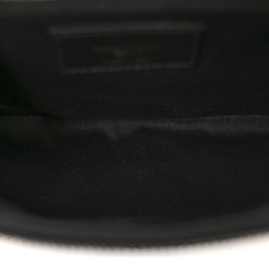 Saint Laurent Niki Black Crinkled Bag