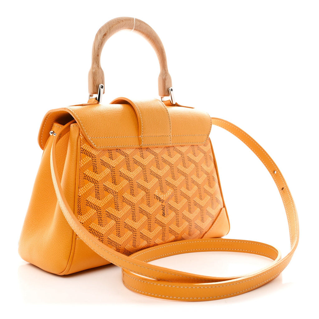 Goyard Yellow Leather Saigon Mini