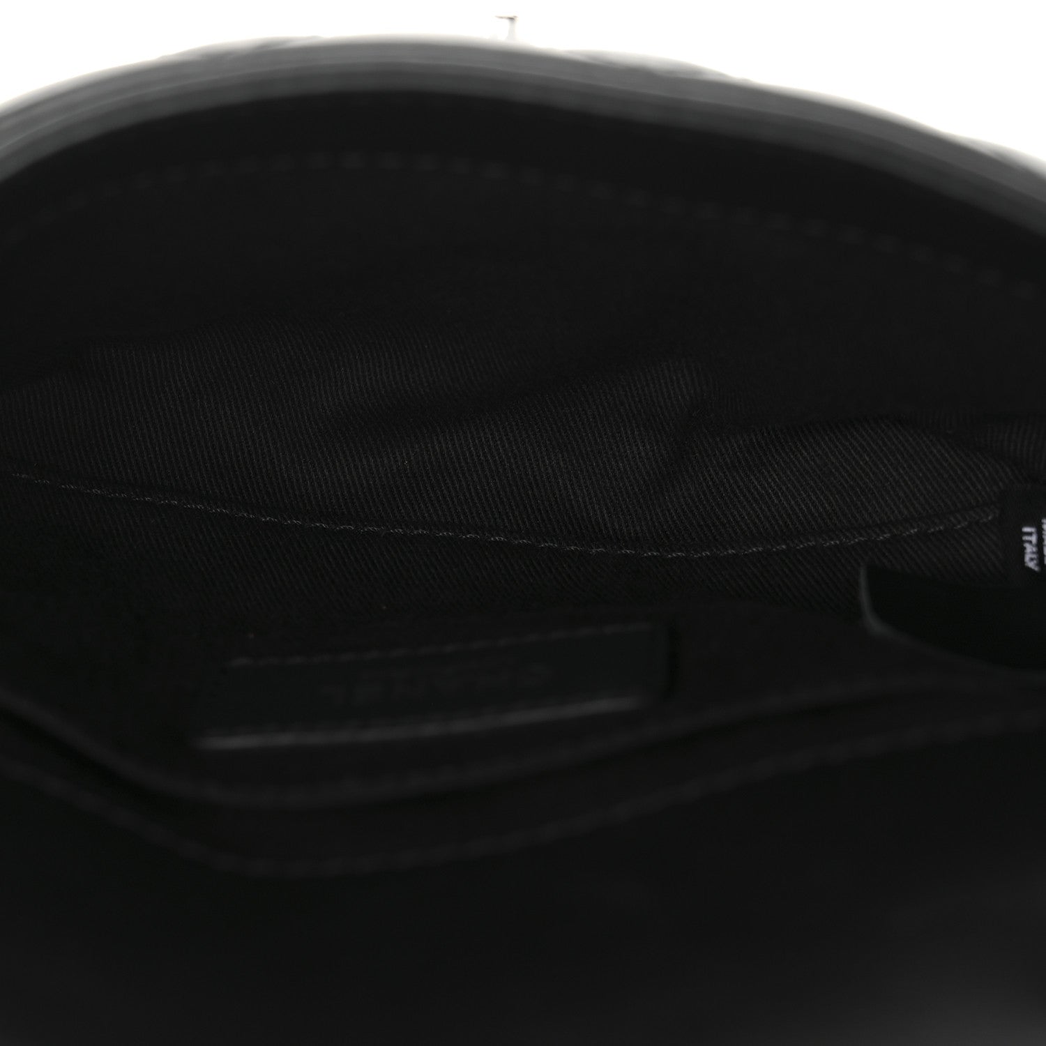 Chanel Black Quilted Lambskin Bag