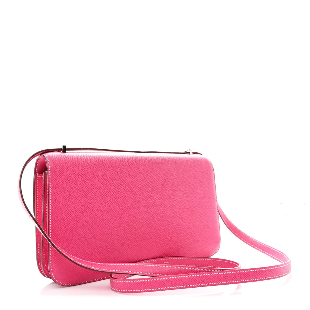 Hermes Pink Epsom Constance Bag