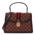 Gucci Burgundy GG Padlock Bag