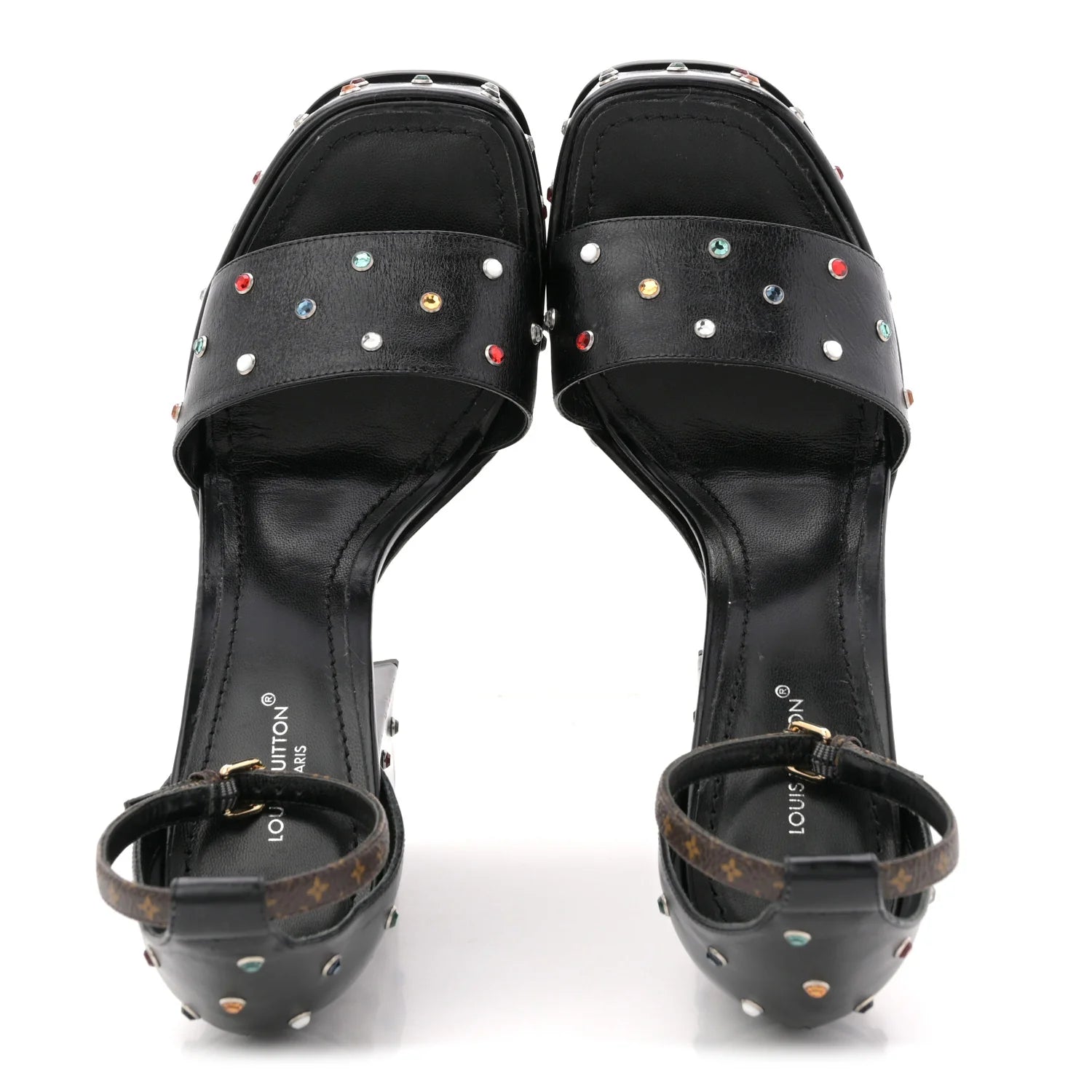 Louis Vuitton Studded Platform Sandals