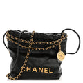 Chanel 22 Black Quilted Bag