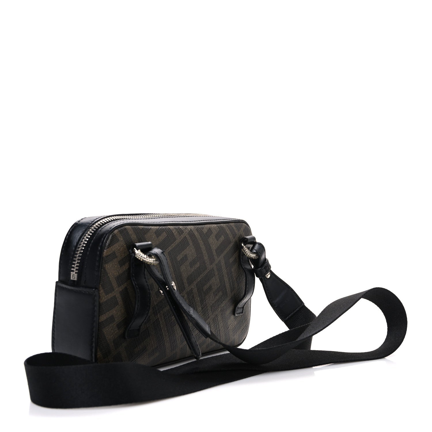 Fendi Black FF Monogram Crossbody
