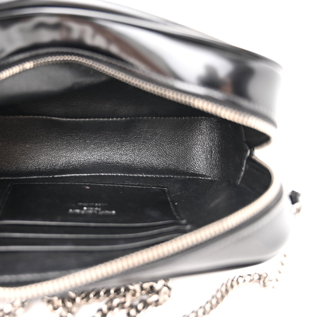 Saint Laurent Black Patent Crossbody