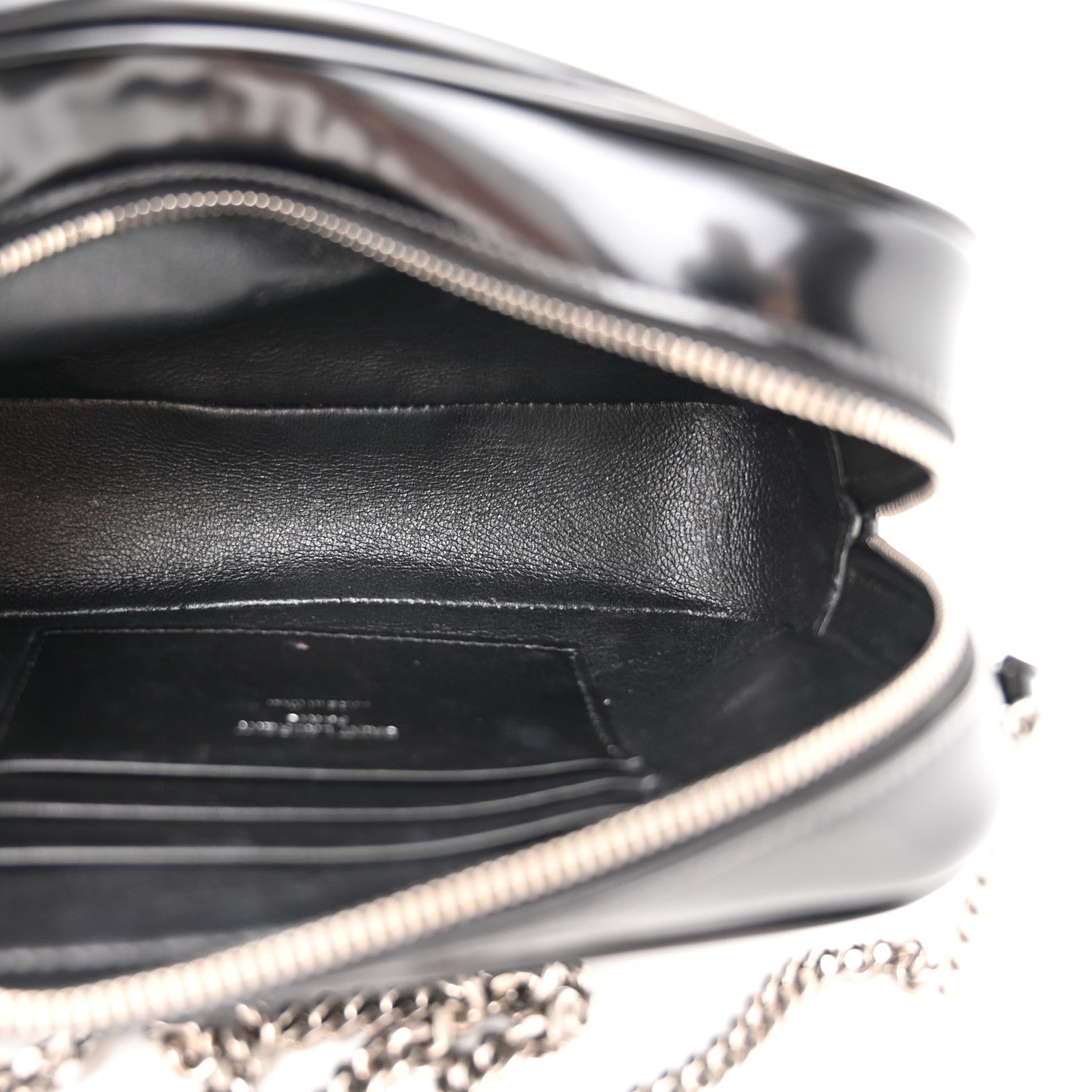 Saint Laurent Black Patent Crossbody