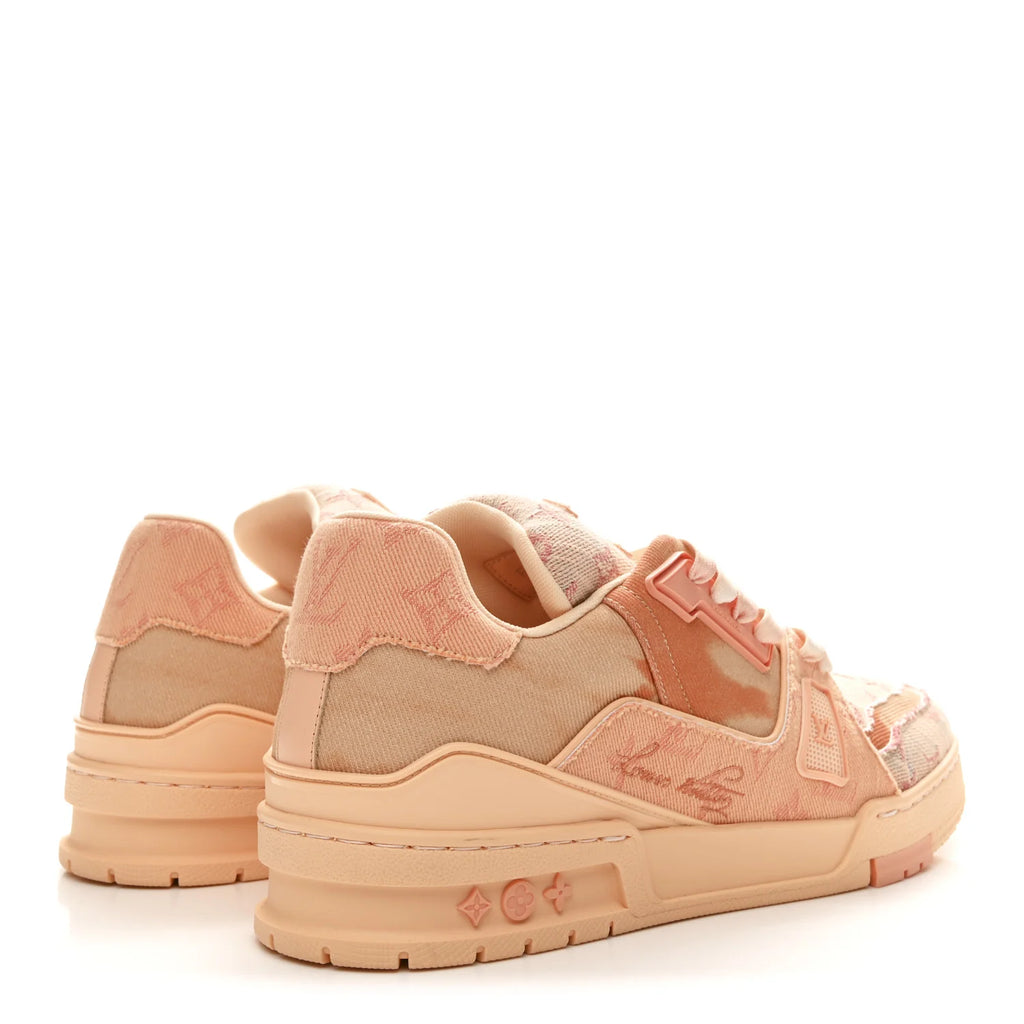 Louis Vuitton Peach Monogram Trainer