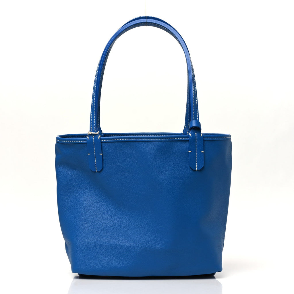 Goyard Blue Goyardine Saint Louis