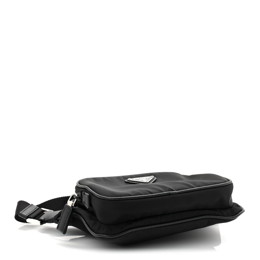 Prada Black Nylon Belt Bag