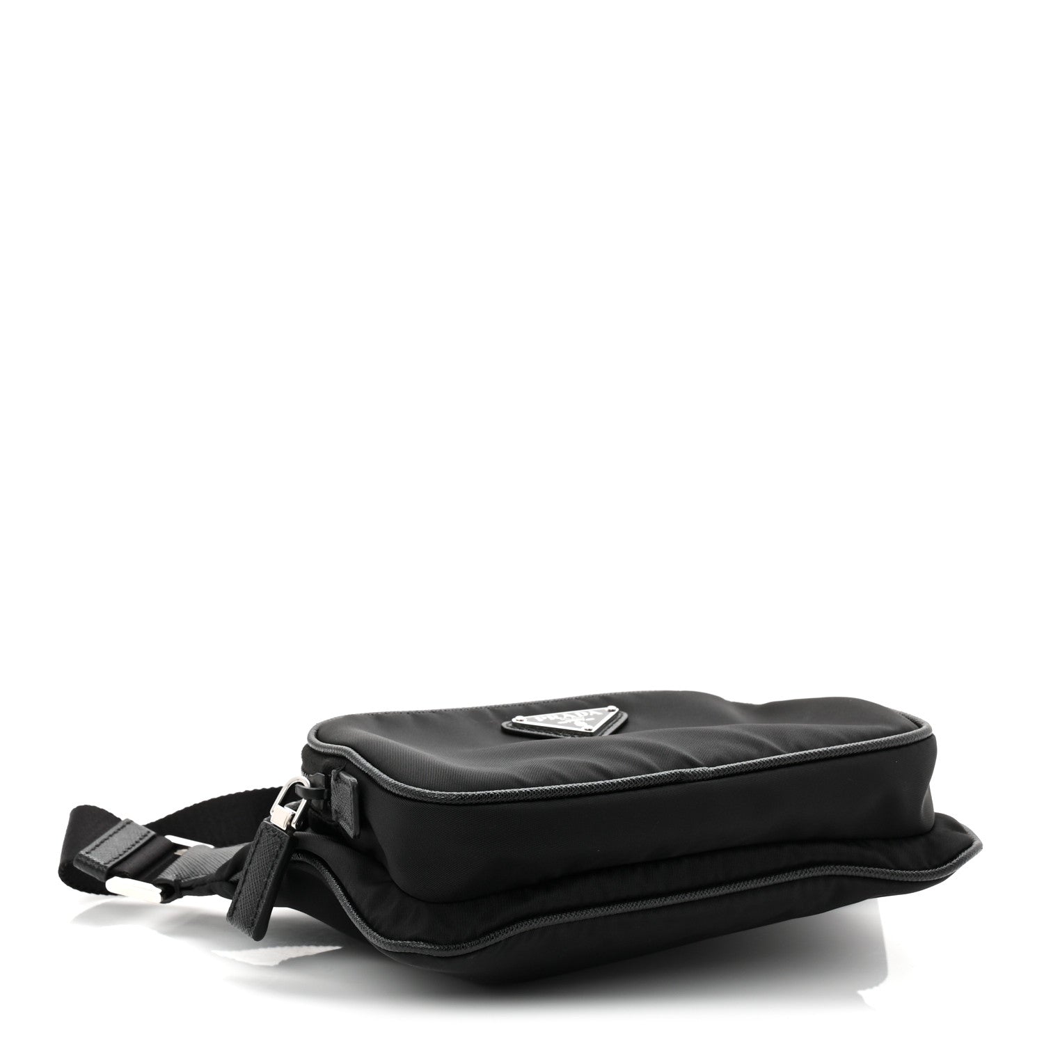 Prada Black Nylon Belt Bag