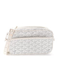 Goyard White Goyardine Cap-Vert Bag