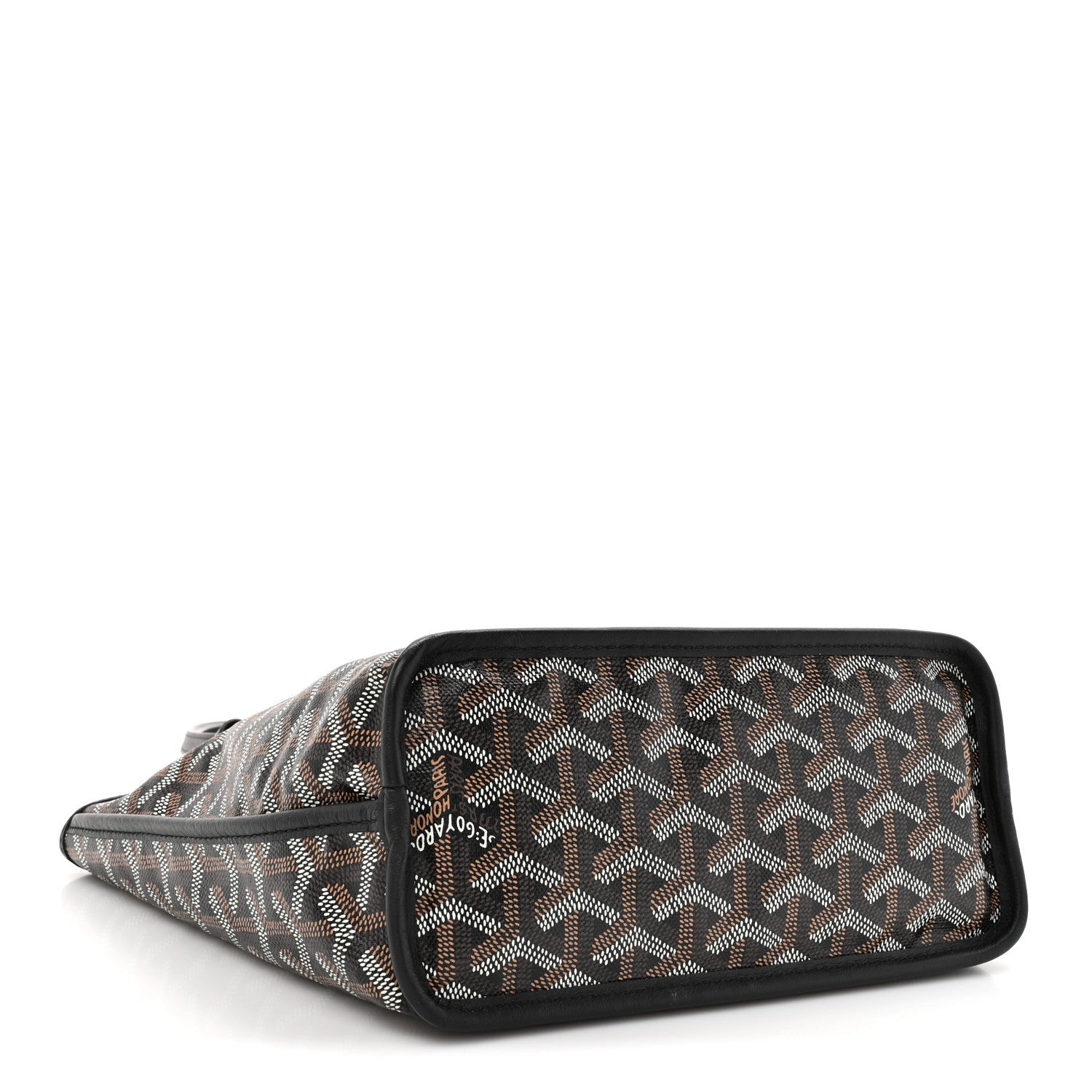 Goyard Black Goyardine Mini Tote