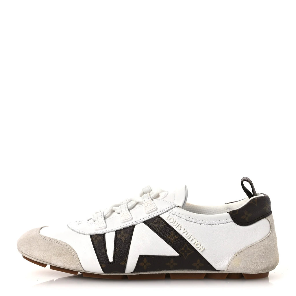 Louis Vuitton White Monogram Sneakers