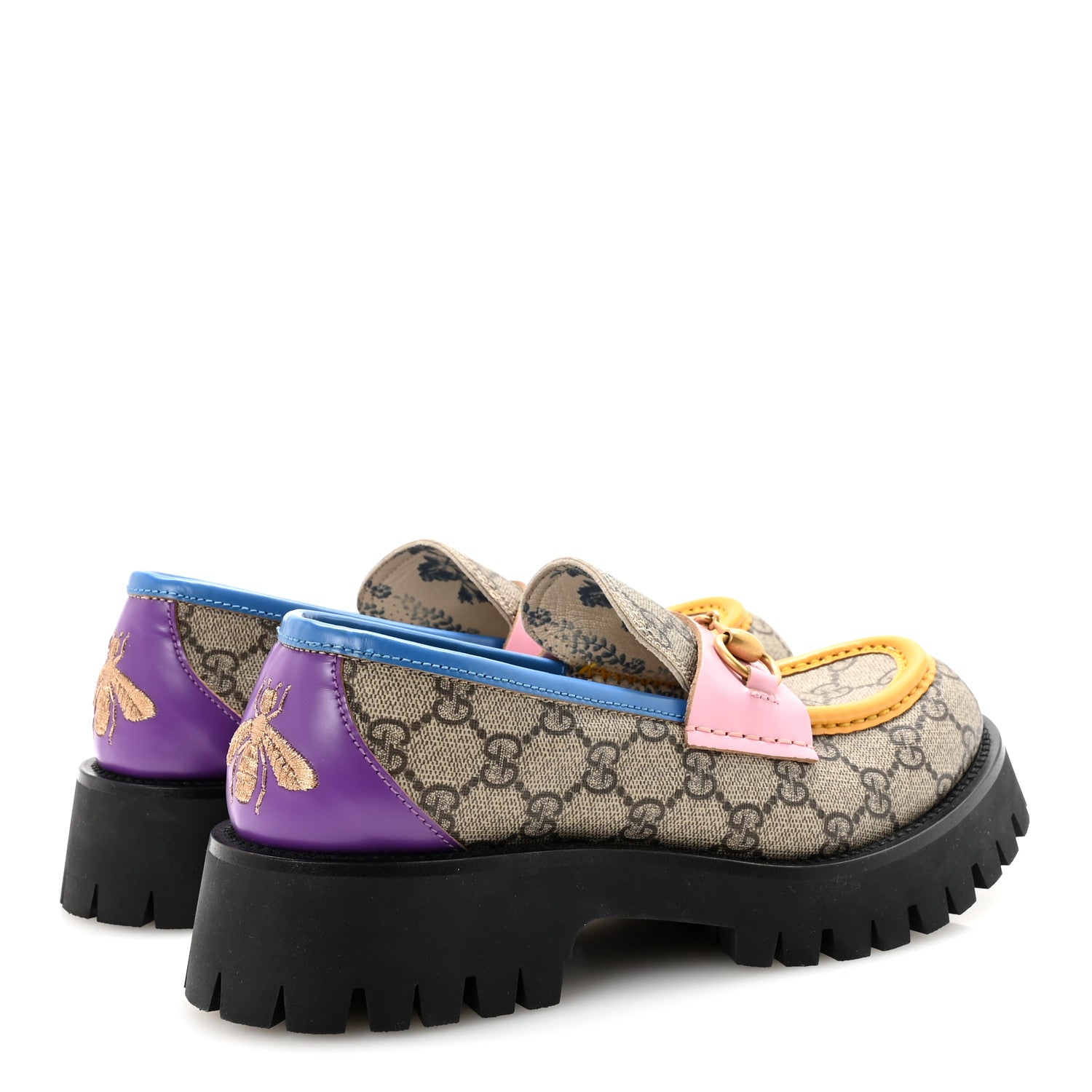 Gucci Horsebit GG Supreme Multicolored Loafers
