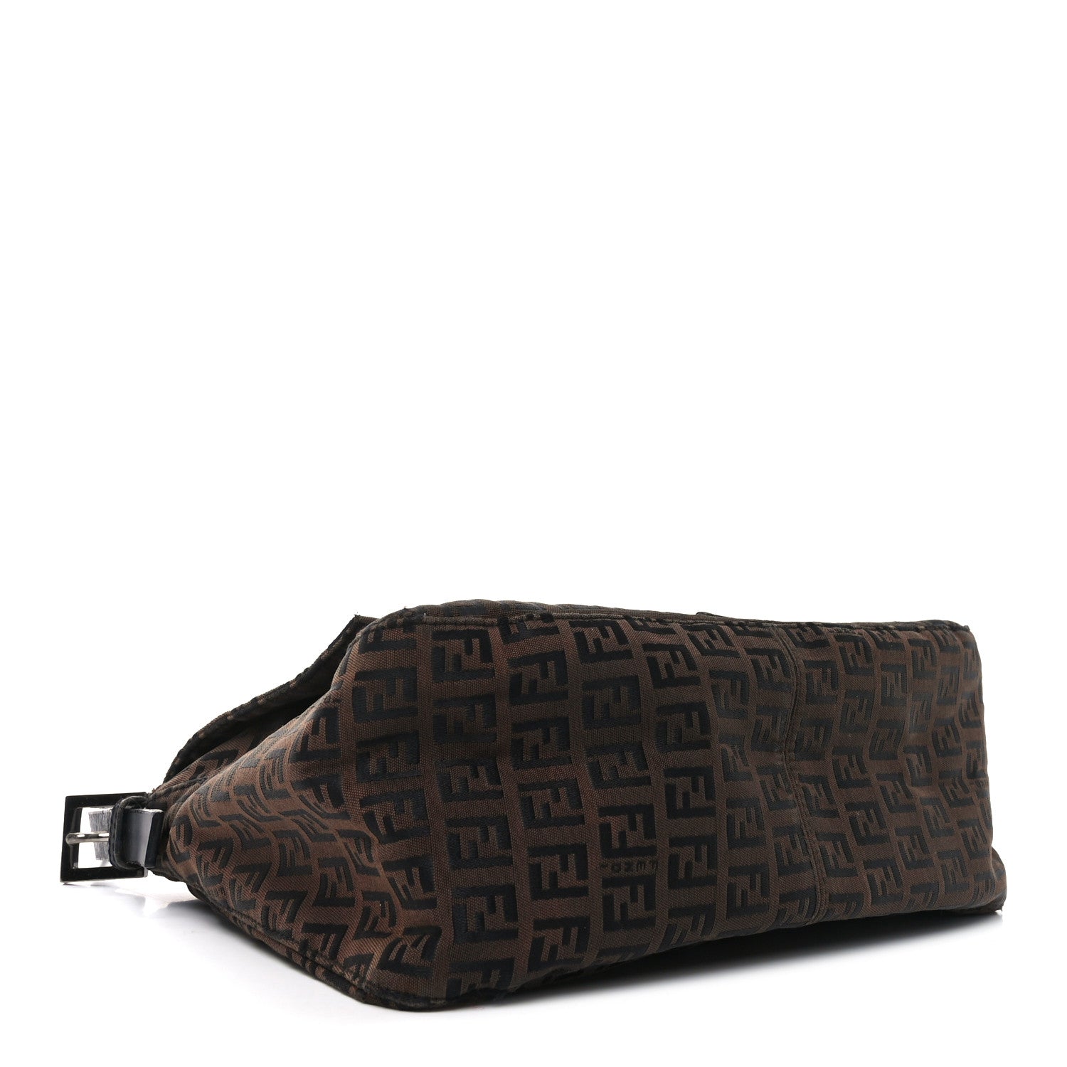 Fendi Brown Zucca Canvas Baguette