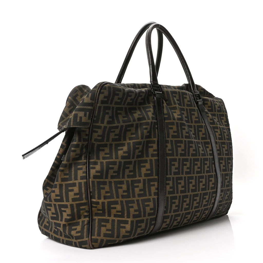 Fendi Zucca Monogram Canvas Duffle