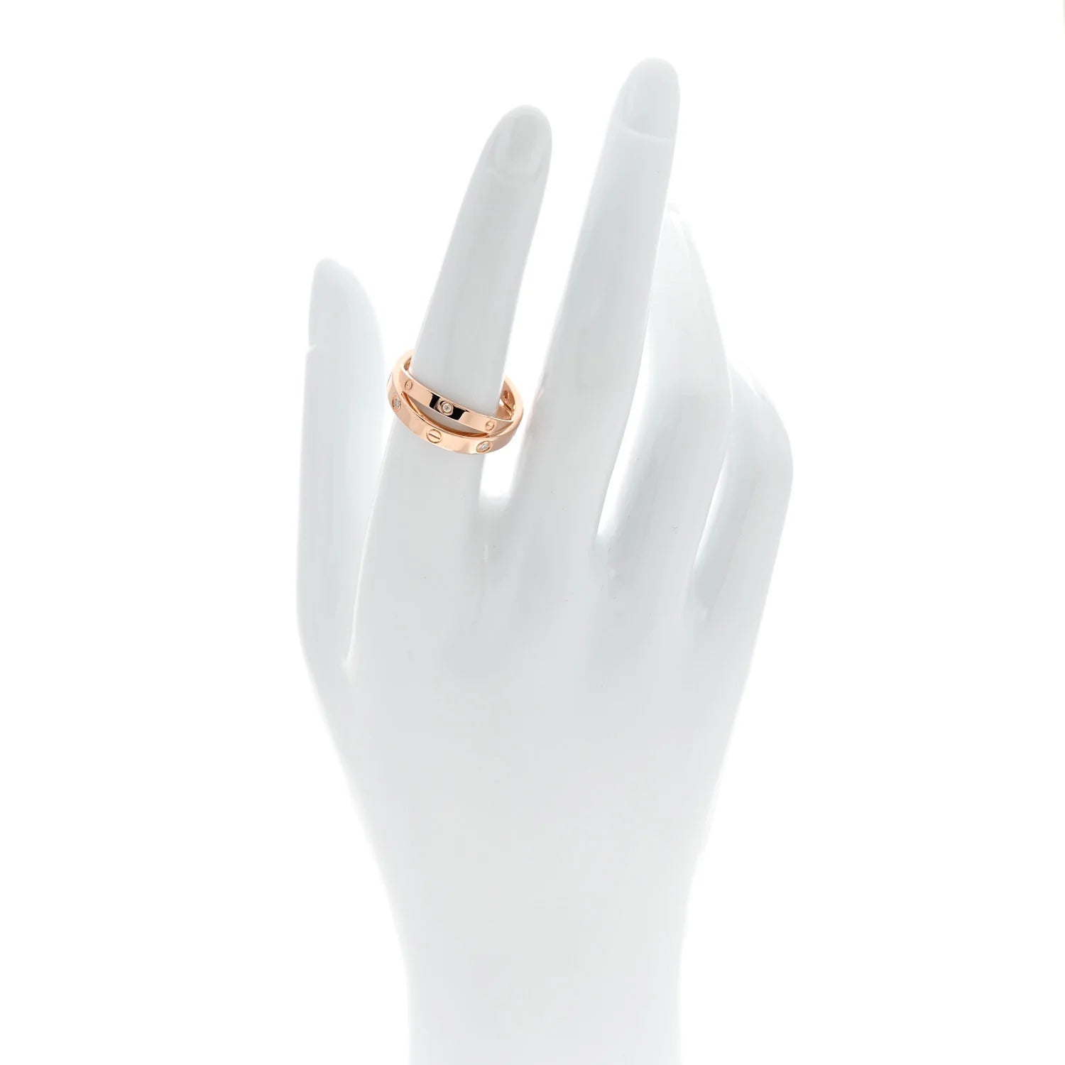 Cartier Rose Gold Love Rings