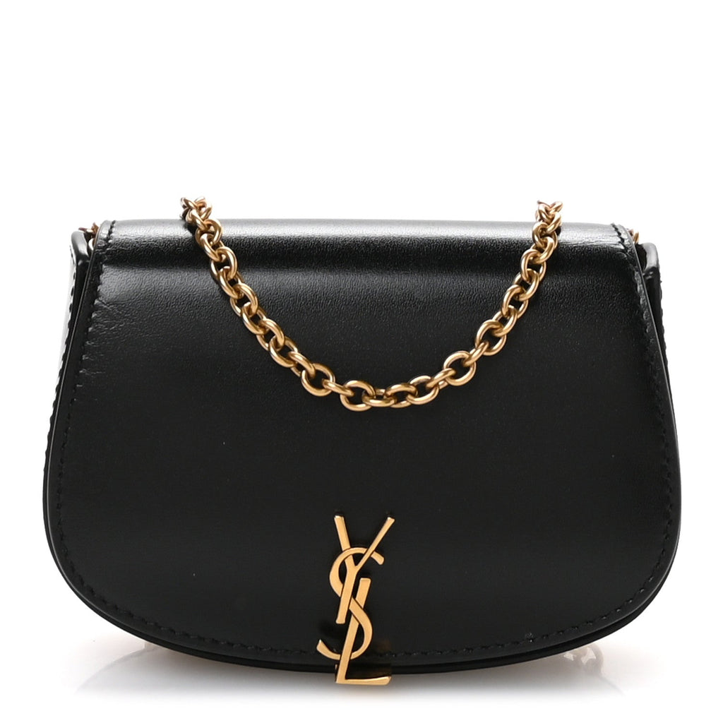 Saint Laurent Black Leather Bag