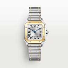 Cartier Santos Two-Tone Gold Watch