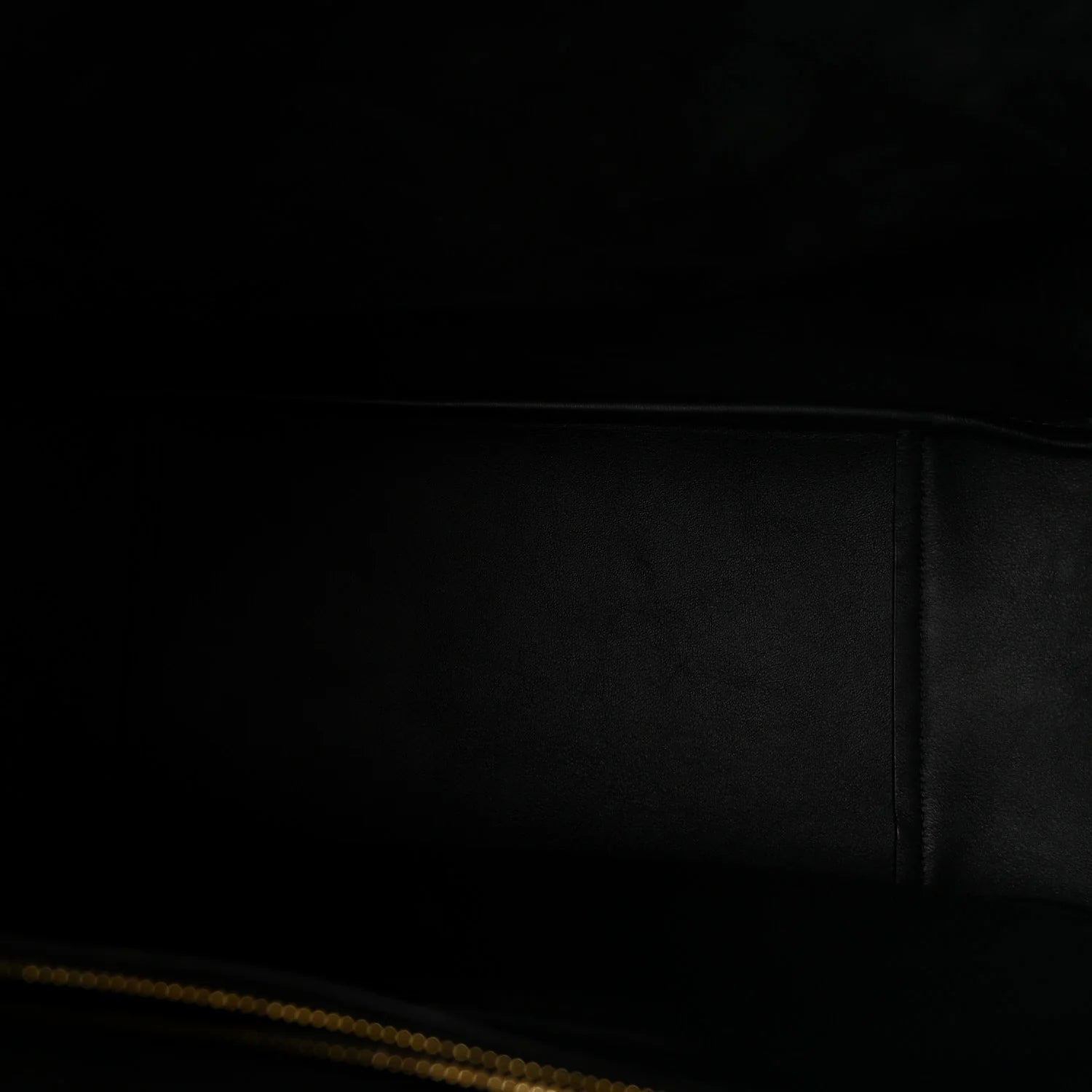 Saint Laurent Black Grained Hobo