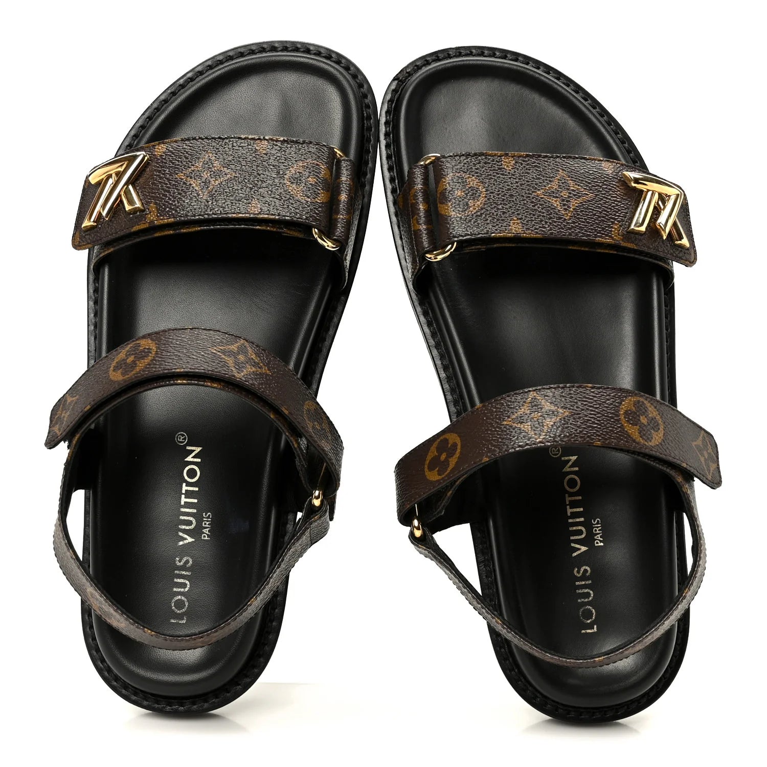 Louis Vuitton Monogram Paseo Sandals