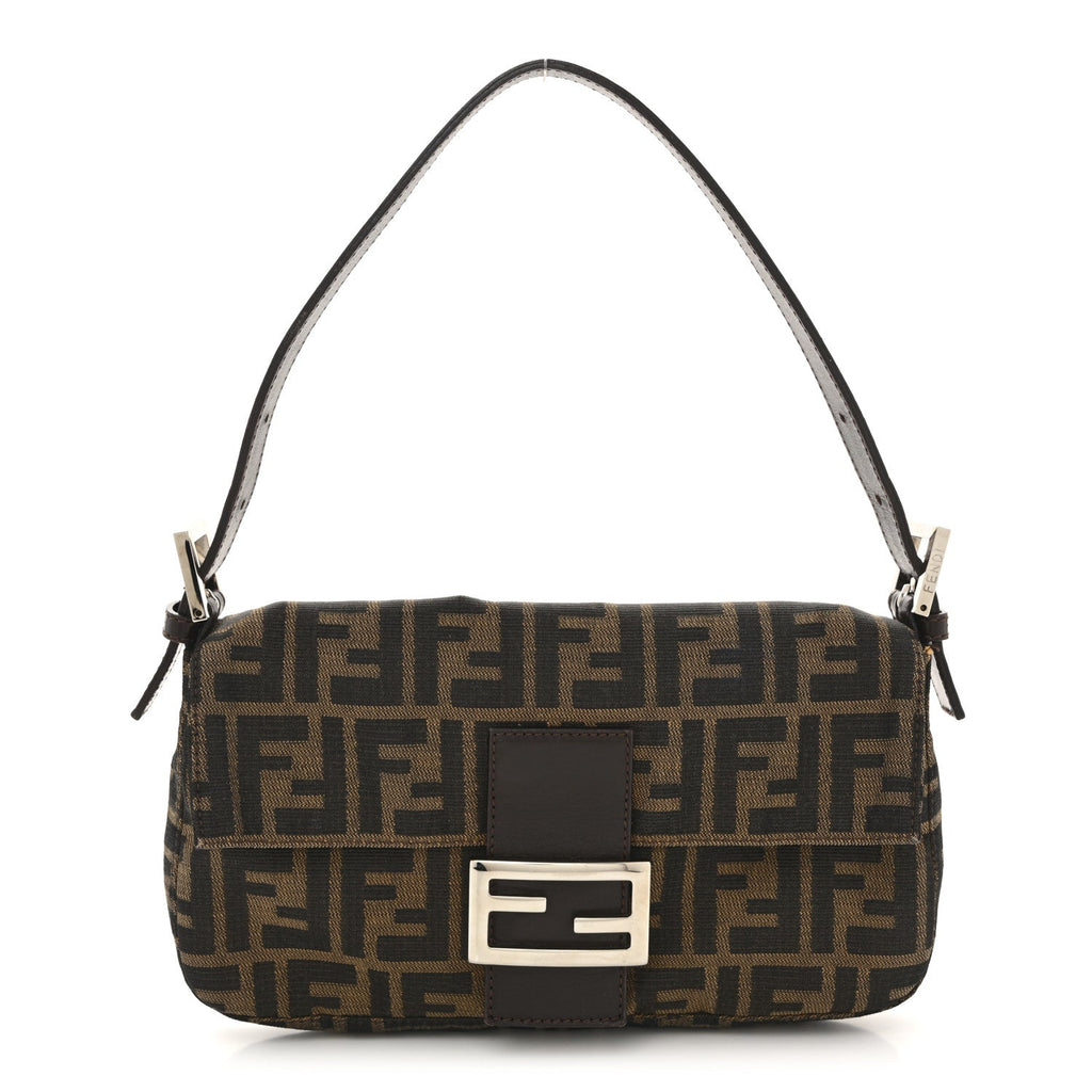 Fendi Zucca Monogram Canvas Baguette