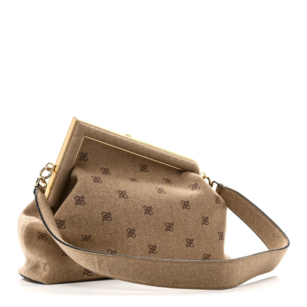 Fendi First Medium Felt Monogram