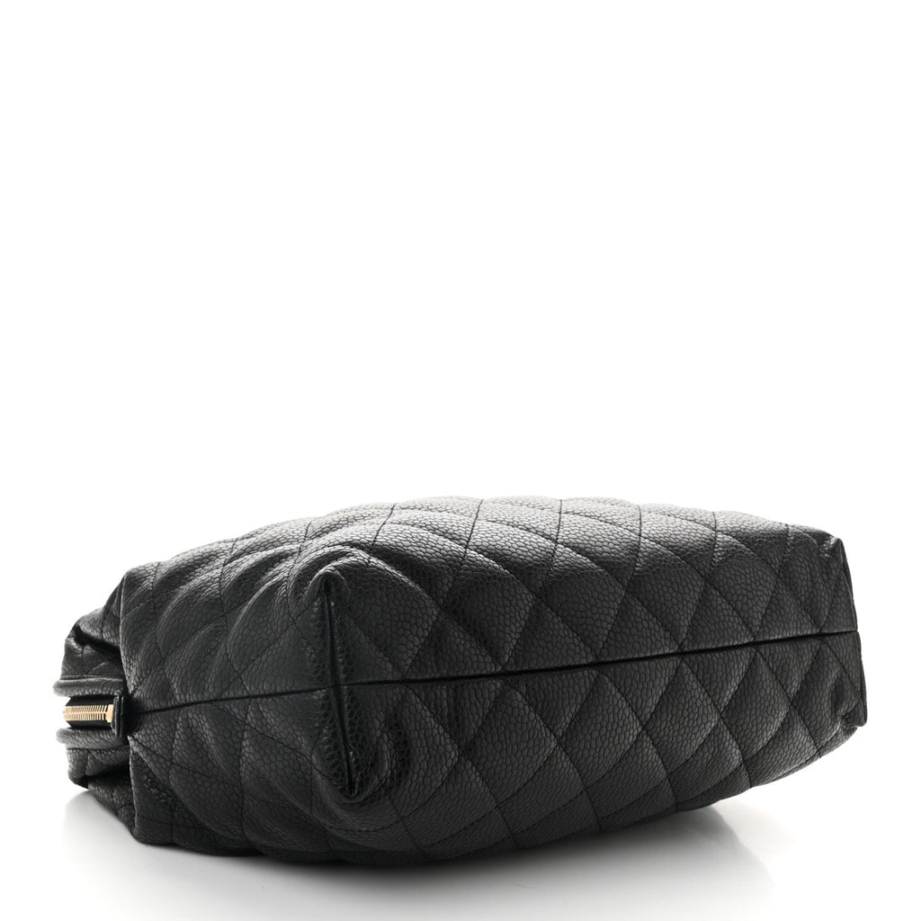 Chanel Black Quilted Caviar Bag