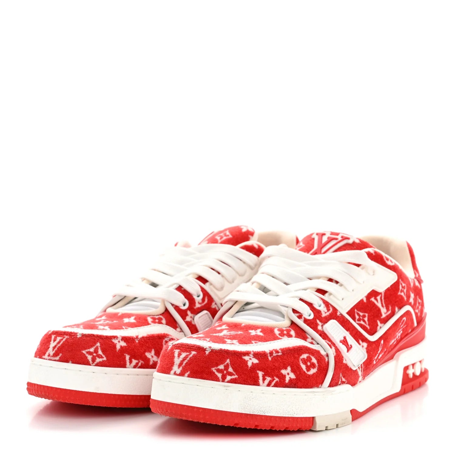 Louis Vuitton Red Monogram Trainer