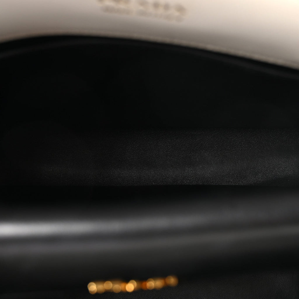 Prada Cream Saffiano Leather Tote