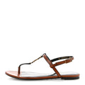 Saint Laurent Cassandre Leather Sandals