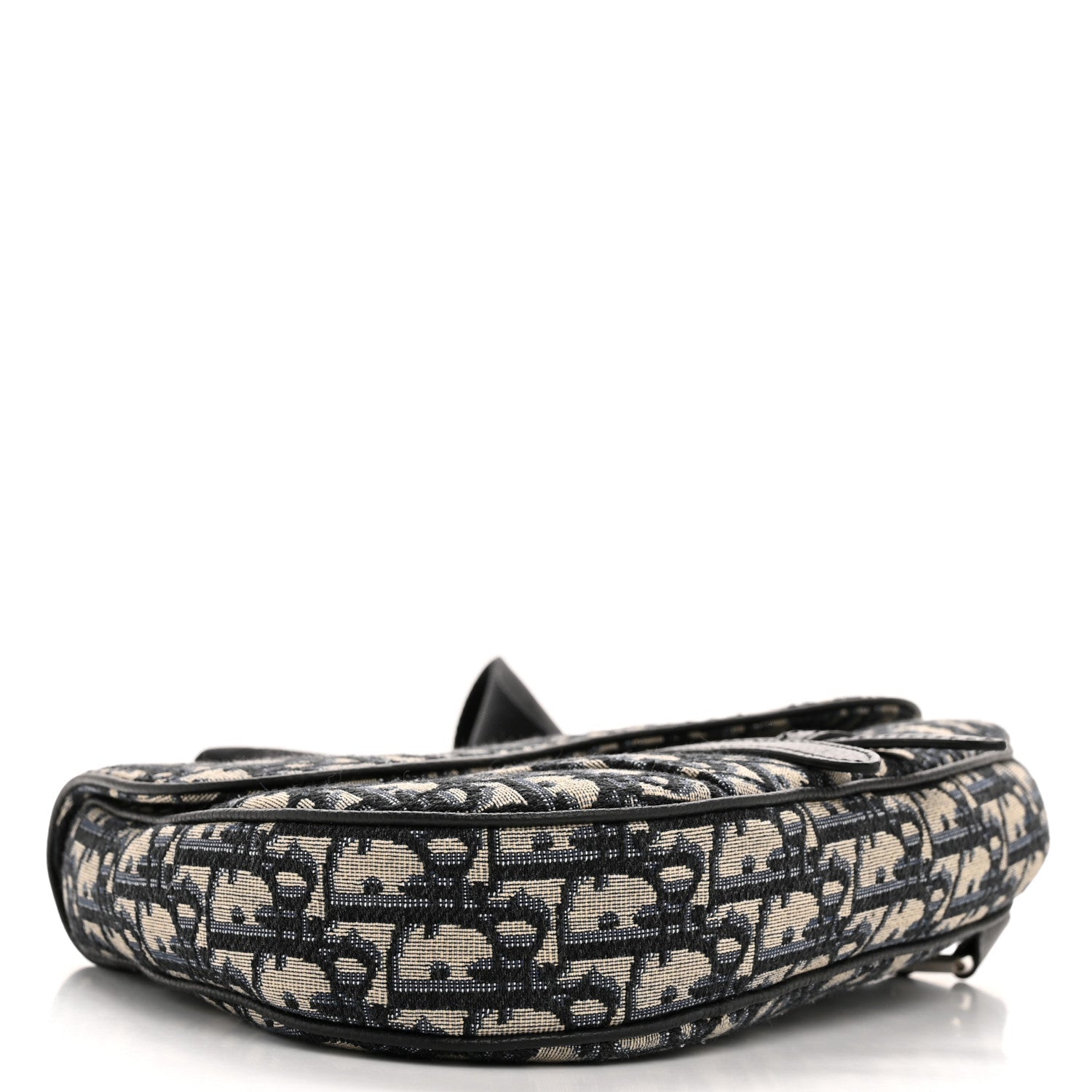 Dior Oblique Jacquard Saddle Bag