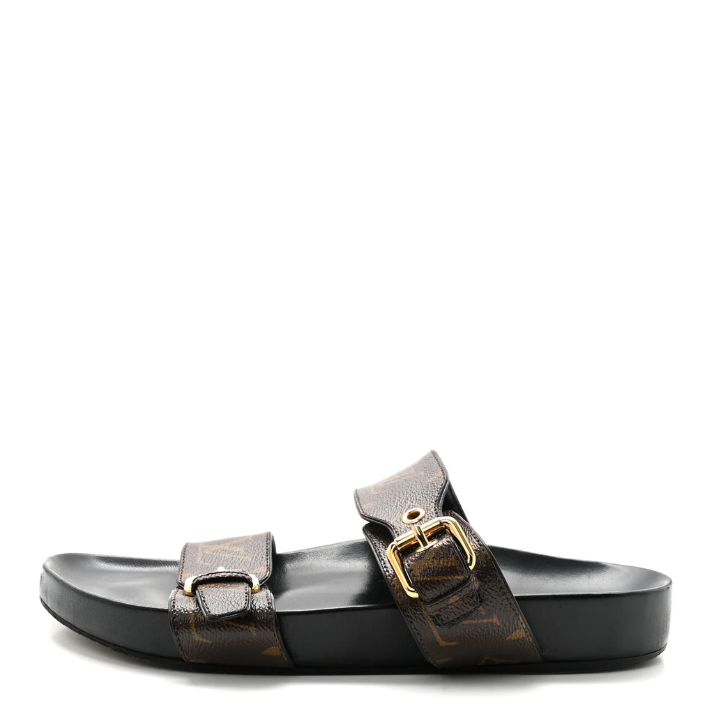 Louis Vuitton Monogram Buckle Sandals
