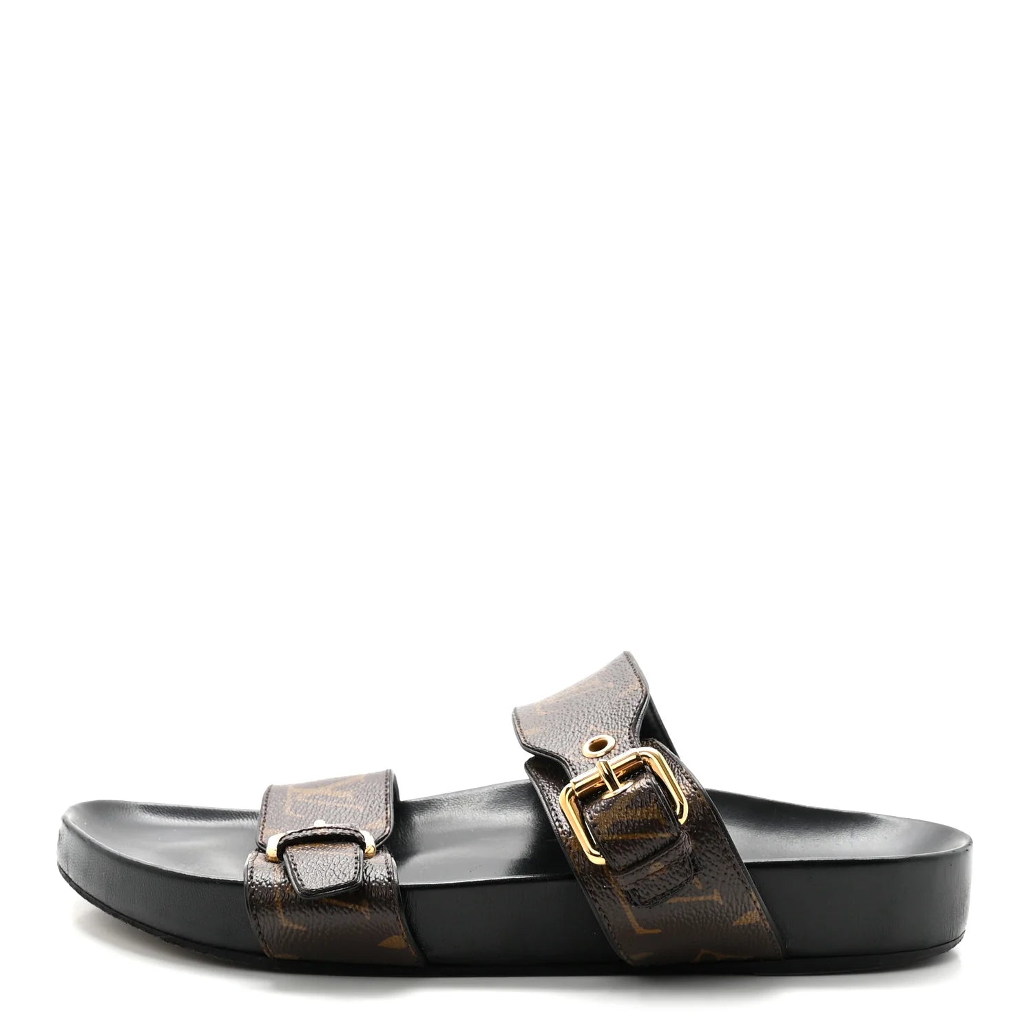 Louis Vuitton Monogram Buckle Sandals