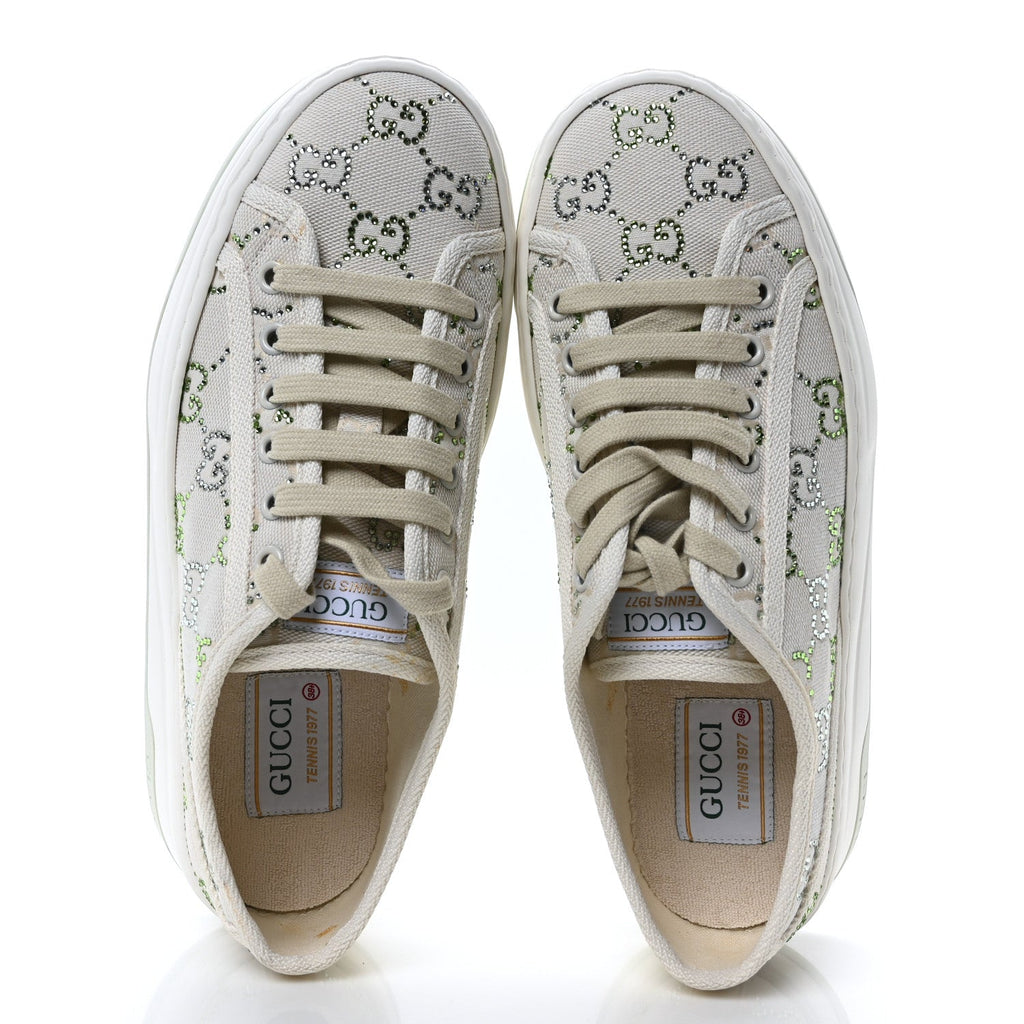 Gucci GG Crystal Top Sneakers